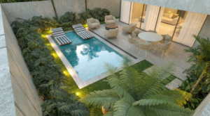 Render 3d Piscina