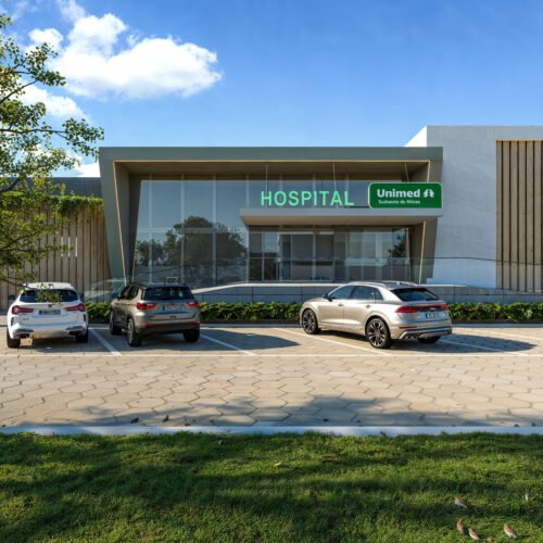 Render 3d Hospital